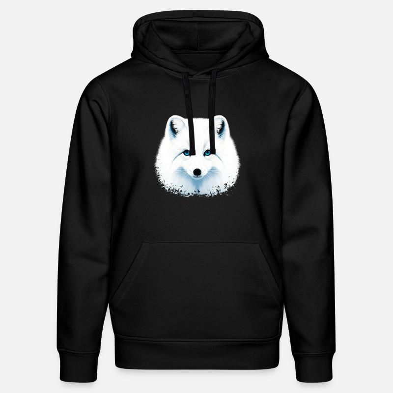 Polarfuchs - Stanley/Stella Unisex Bio-Hoodie DRUMMER  - Schwarz