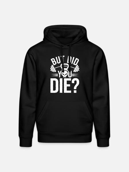 Til fitnessfreaks med sans for sjov - Stanley/Stella DRUMMER økologisk unisex-hoodie - sort