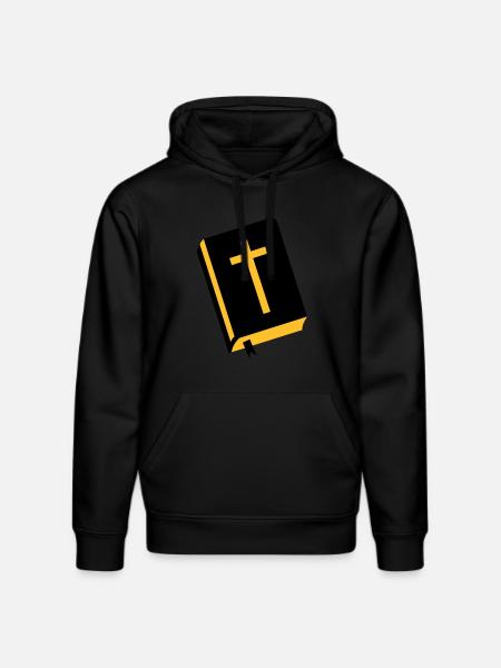 Bibel - Jesus - Stanley/Stella Unisex Bio-Hoodie DRUMMER  - Schwarz