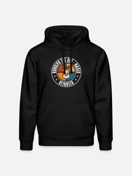 Rudolph - Stanley/Stella Unisex Bio-Hoodie DRUMMER  - Schwarz