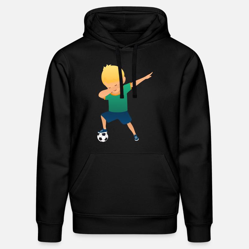 Soccer Boy Dab Dance - Sweat à capuche bio DRUMMER Stanley/Stella Unisexe - noir