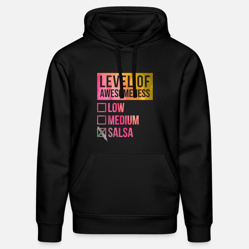 salsa - Sweat à capuche bio DRUMMER Stanley/Stella Unisexe - noir