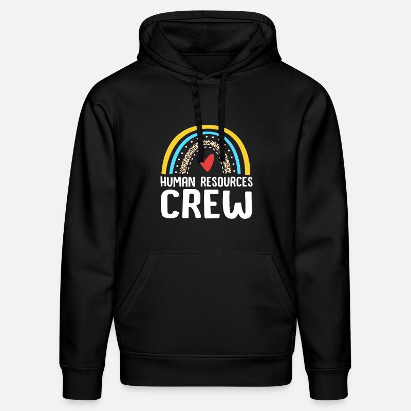 Responsable RH - Sweat à capuche bio DRUMMER Stanley/Stella Unisexe - noir