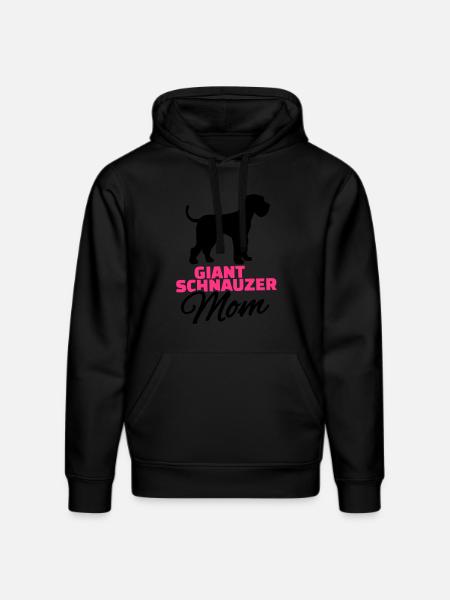 Riesenschnauzer - Stanley/Stella Unisex Bio-Hoodie DRUMMER  - Schwarz