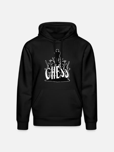 Schach Design - Stanley/Stella Unisex Bio-Hoodie DRUMMER  - Schwarz