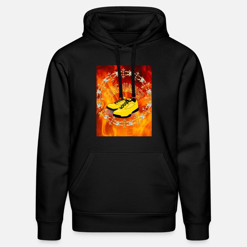 Vorläufer - Stanley/Stella Unisex Bio-Hoodie DRUMMER  - Schwarz