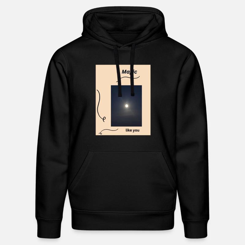 Magic - Sweat à capuche bio DRUMMER Stanley/Stella Unisexe - noir