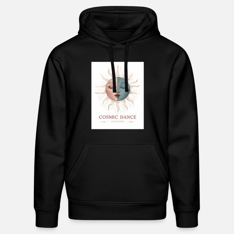 Cosmic Dance Spiritual Gift - Stanley/Stella DRUMMER Unisex Organic Hoodie - black