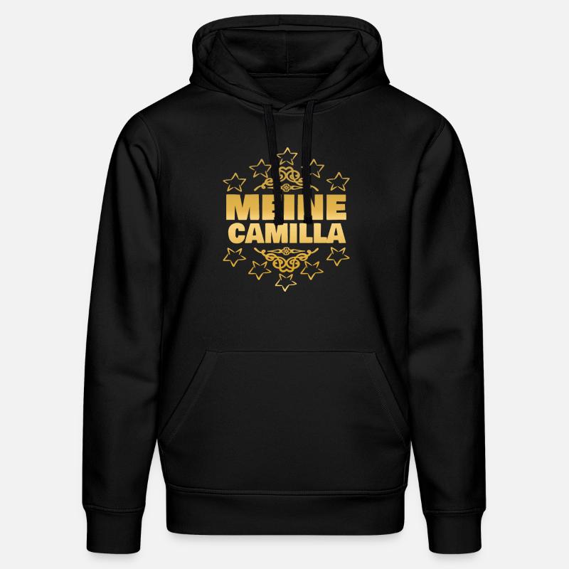 Fille Camilla - Sweat à capuche bio DRUMMER Stanley/Stella Unisexe - noir