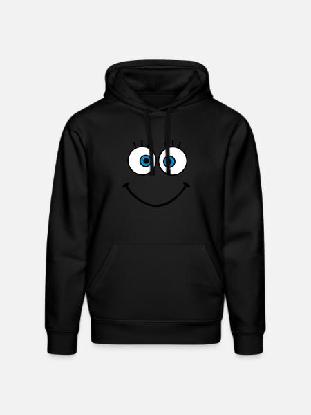 gesicht - Stanley/Stella Unisex Bio-Hoodie DRUMMER  - Schwarz