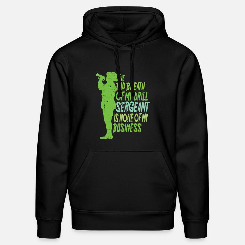 Drill Sergeant - Stanley/Stella Unisex Bio-Hoodie DRUMMER - Schwarz