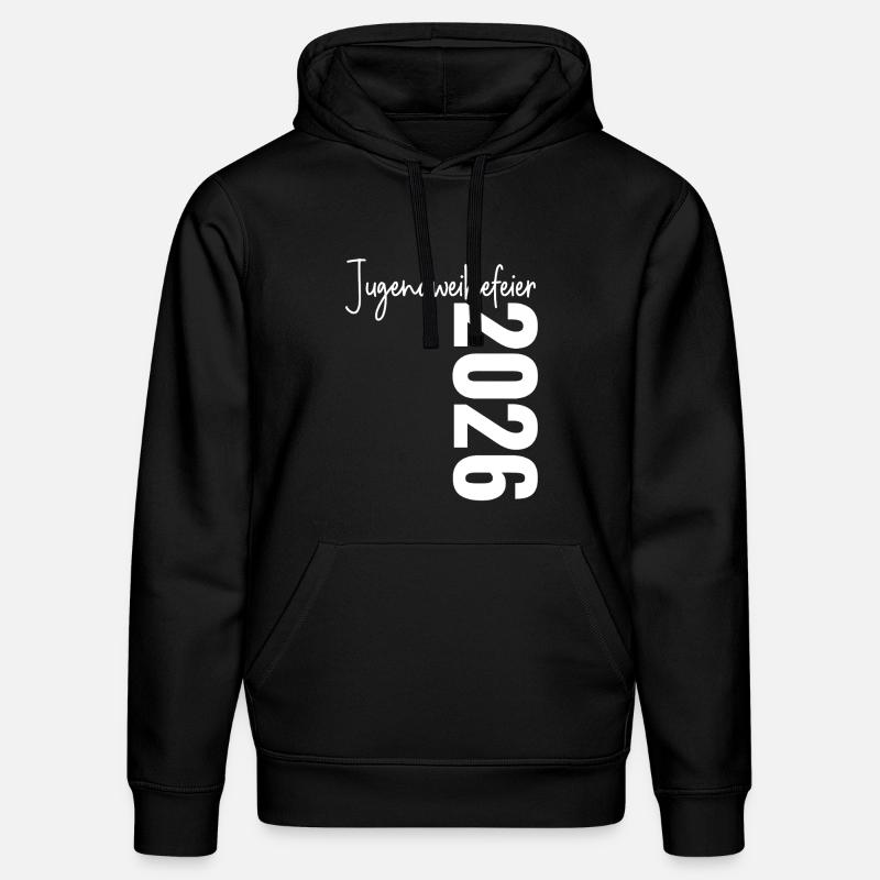 Jugendweihefeier 2026 - Stanley/Stella Unisex Bio-Hoodie DRUMMER  - Schwarz