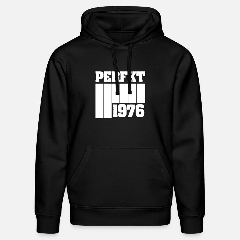 Einzigartig 1976 - Stanley/Stella Unisex Bio-Hoodie DRUMMER - Schwarz