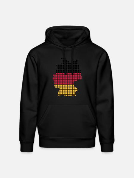 Germany - Stanley/Stella DRUMMER Unisex Organic Hoodie - black