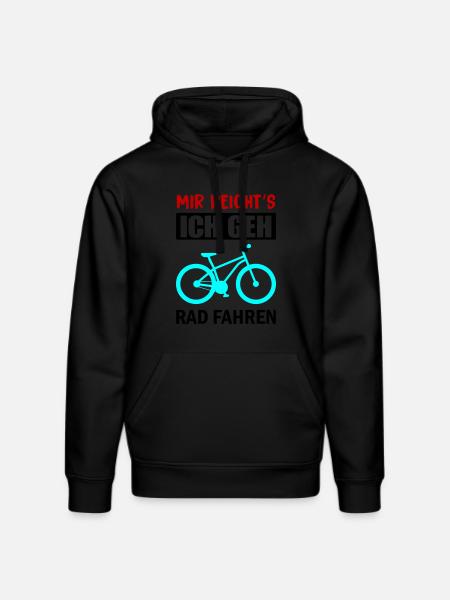 I've had enough cycling - Stanley/Stella DRUMMER Unisex Organic Hoodie - black