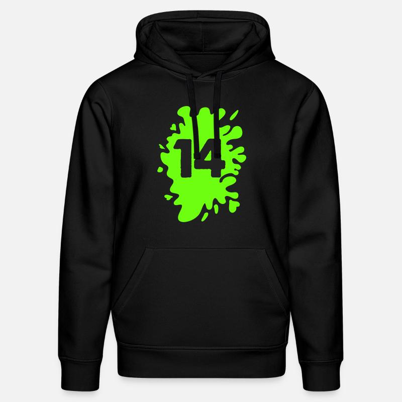 Blobs 14 - Sweat à capuche bio DRUMMER Stanley/Stella Unisexe - noir