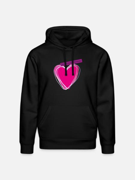 friendsforever - Stanley/Stella Unisex Bio-Hoodie DRUMMER - Schwarz