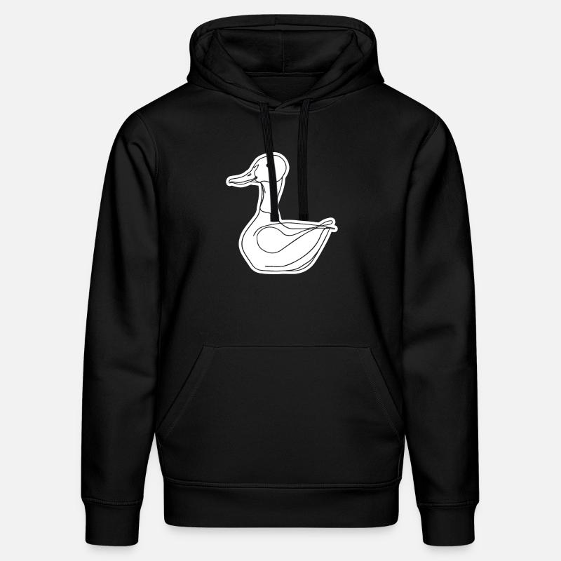 Canards - Sweat à capuche bio DRUMMER Stanley/Stella Unisexe - noir