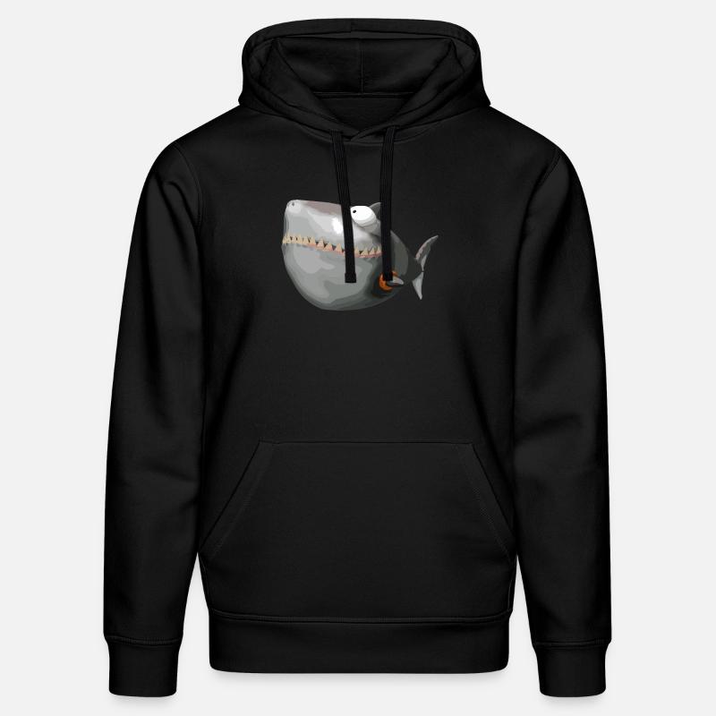 SharkMops - Sweat à capuche bio DRUMMER Stanley/Stella Unisexe - noir