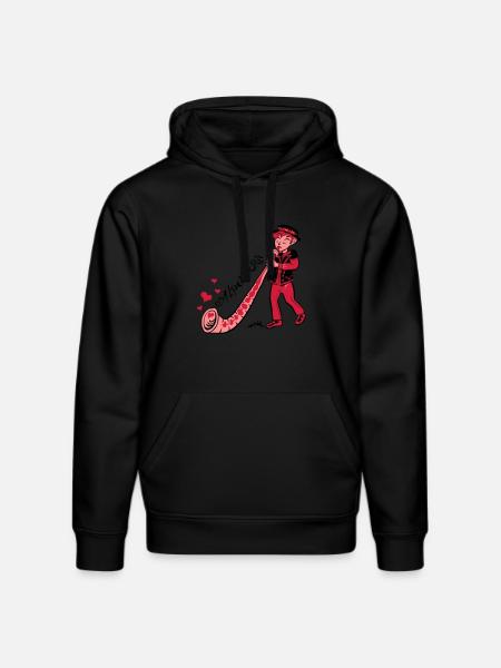 Alpenhorn - Stanley/Stella Unisex Bio-Hoodie DRUMMER - Schwarz