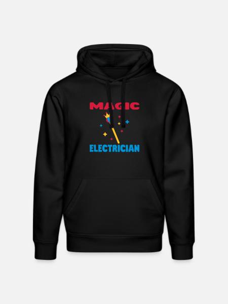 Plumber / Mechanician / electrician / Dad / Geek - Stanley/Stella DRUMMER økologisk unisex-hoodie - sort