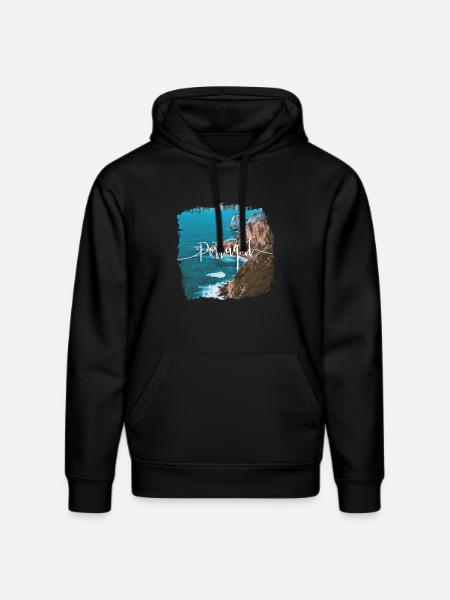 Portugal - Stanley/Stella Unisex Bio-Hoodie DRUMMER - Schwarz