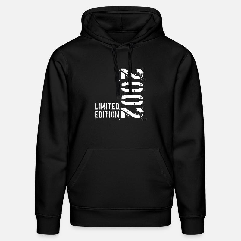 LIMITED EDITION 2002 - Sweat à capuche bio DRUMMER Stanley/Stella Unisexe - noir