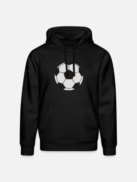 Football - Stanley/Stella DRUMMER Unisex Organic Hoodie - black