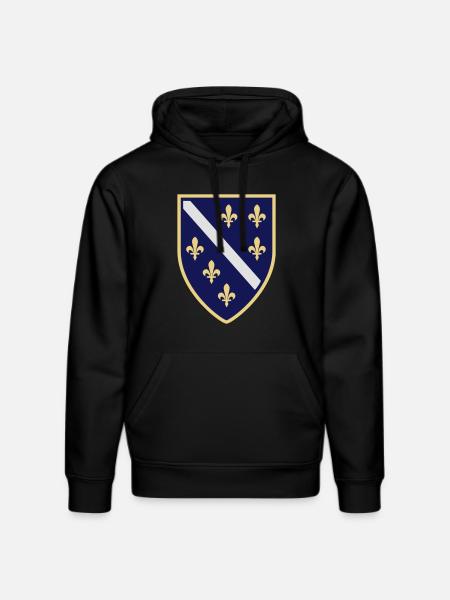 Bosna - Stanley/Stella Unisex Bio-Hoodie DRUMMER - Schwarz