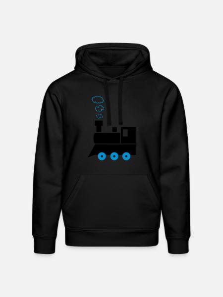 lokomotive_02 - Stanley/Stella Unisex Bio-Hoodie DRUMMER - Schwarz
