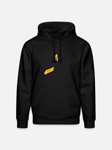 Apres ski - Stanley/Stella Unisex Bio-Hoodie DRUMMER - Schwarz