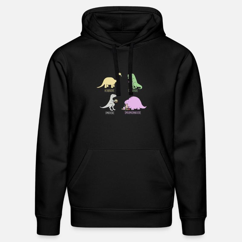Omnomnivore - Stanley/Stella Unisex Bio-Hoodie DRUMMER  - Schwarz