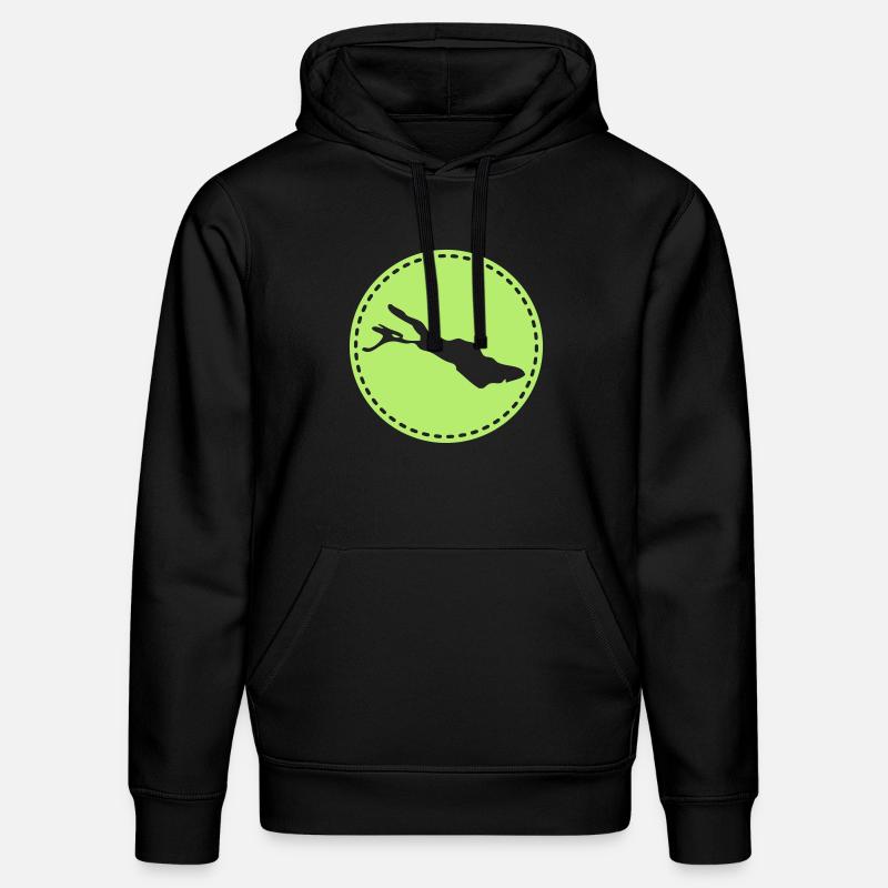Bodensee - Stanley/Stella Unisex Bio-Hoodie DRUMMER  - Schwarz