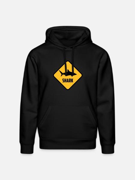 Shark - Stanley/Stella Unisex Bio-Hoodie DRUMMER - Schwarz