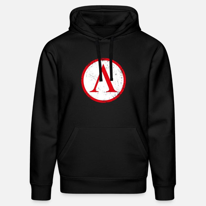 Spartan shield used - Sweat à capuche bio DRUMMER Stanley/Stella Unisexe - noir