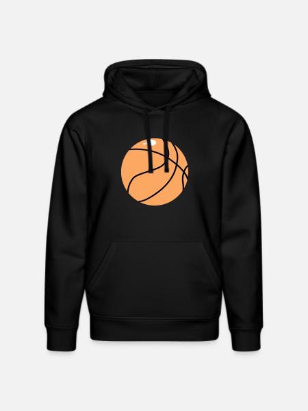 Basket-ball - Sweat à capuche bio DRUMMER Stanley/Stella Unisexe - noir