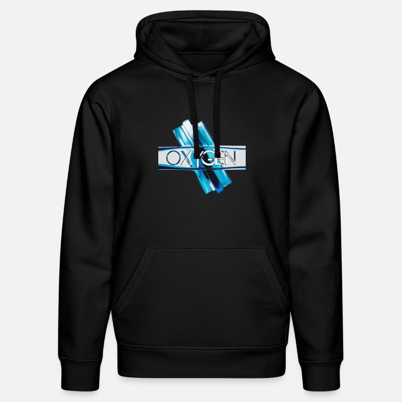 Sauerstoff - Oxygen - Stanley/Stella Unisex Bio-Hoodie DRUMMER  - Schwarz