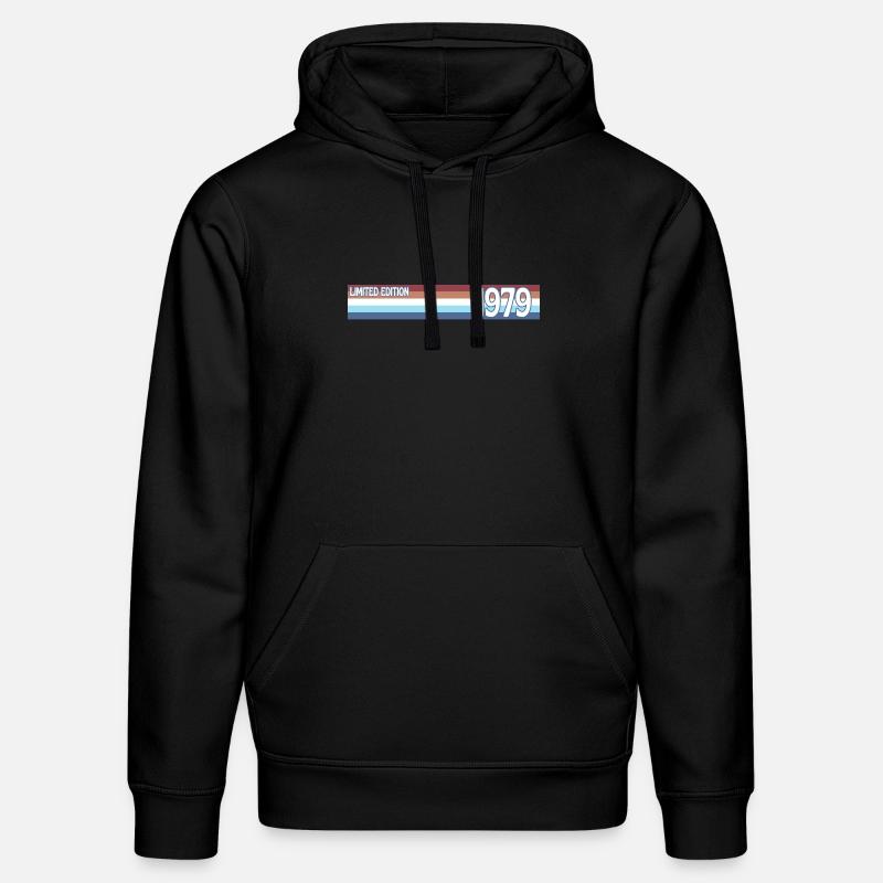 rétro 1979 limited edition - Sweat à capuche bio DRUMMER Stanley/Stella Unisexe - noir