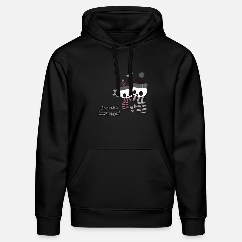 Coussin chauffant préféré <3 - Sweat à capuche bio DRUMMER Stanley/Stella Unisexe - noir