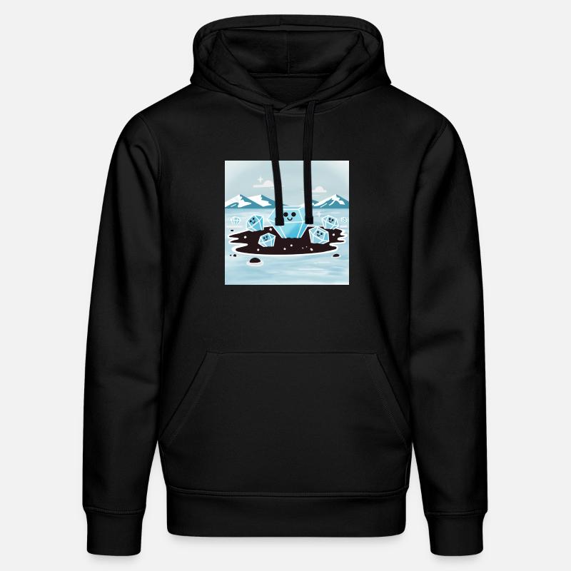 Plage de diamants - Sweat à capuche bio DRUMMER Stanley/Stella Unisexe - noir