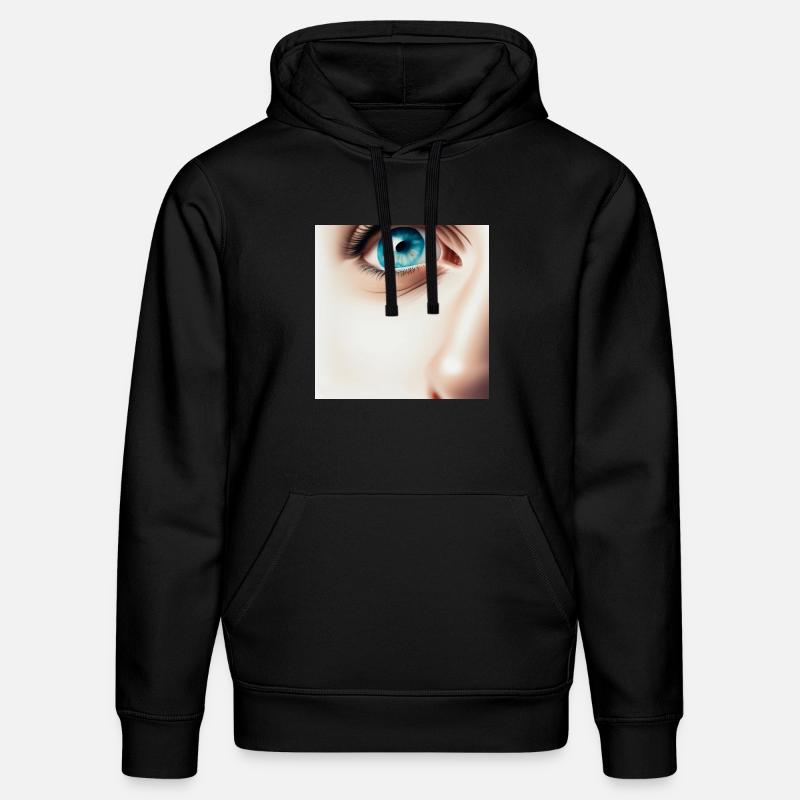 Visage - Sweat à capuche bio DRUMMER Stanley/Stella Unisexe - noir