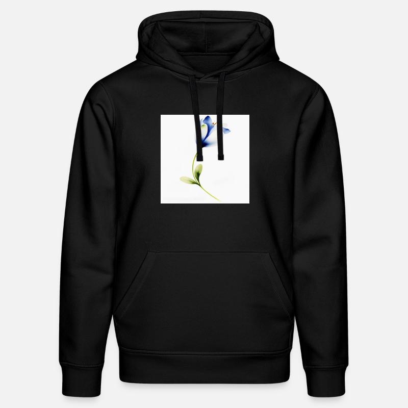 Fleur - Sweat à capuche bio DRUMMER Stanley/Stella Unisexe - noir