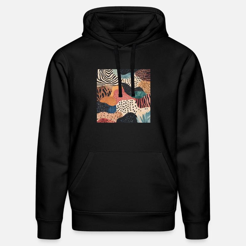 Modèle de diversité - Sweat à capuche bio DRUMMER Stanley/Stella Unisexe - noir