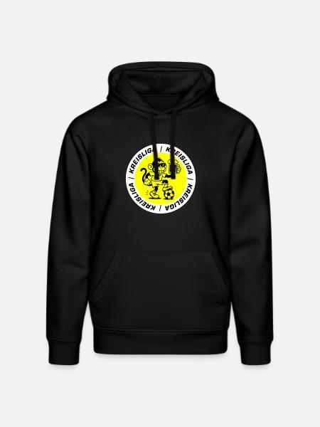 Kreisliga Fussball Affe - Stanley/Stella Unisex Bio-Hoodie DRUMMER - Schwarz
