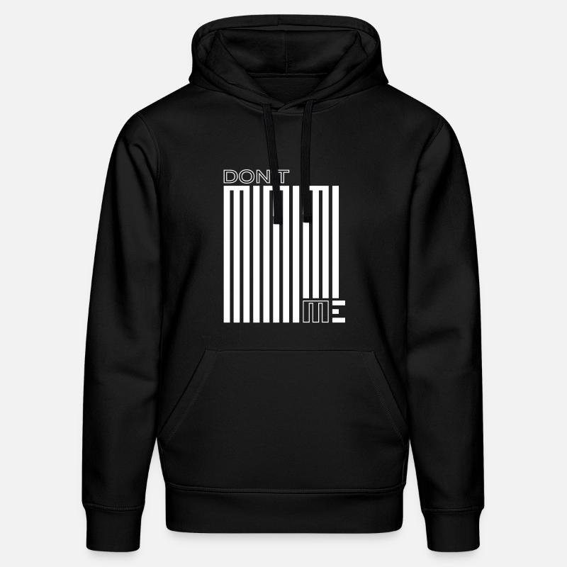 Stop Mimimi – Machen, statt Jammern - Stanley/Stella Unisex Bio-Hoodie DRUMMER  - Schwarz