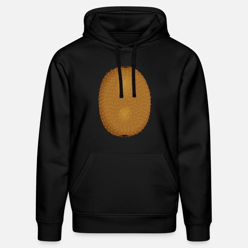 kiwi fruit018 - Sweat à capuche bio DRUMMER Stanley/Stella Unisexe - noir