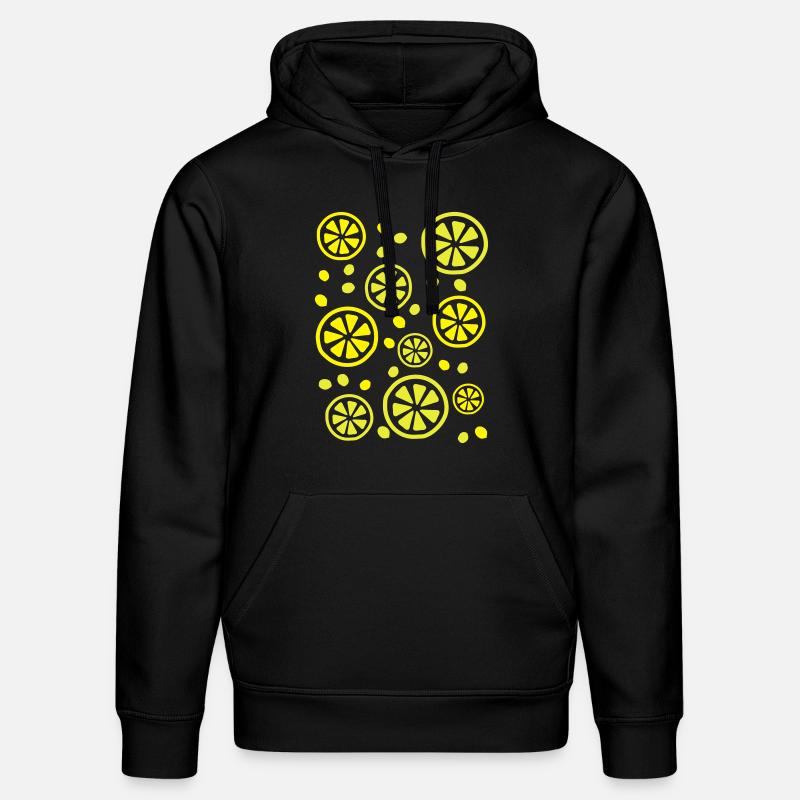 Lemon Lime agrumes - Sweat à capuche bio DRUMMER Stanley/Stella Unisexe - noir