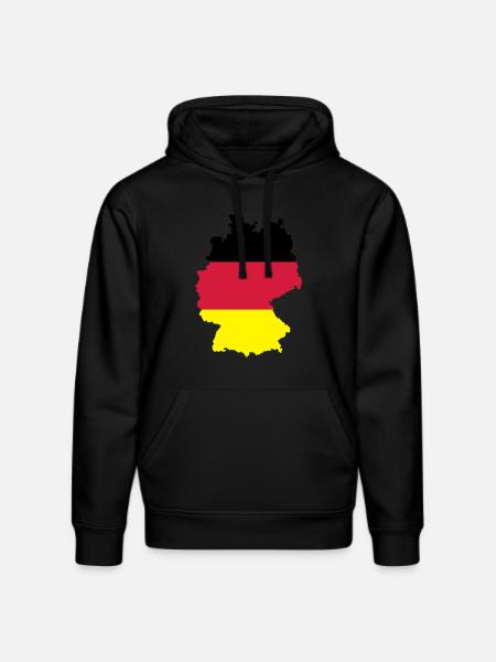 Germany - Stanley/Stella DRUMMER Unisex Organic Hoodie - black