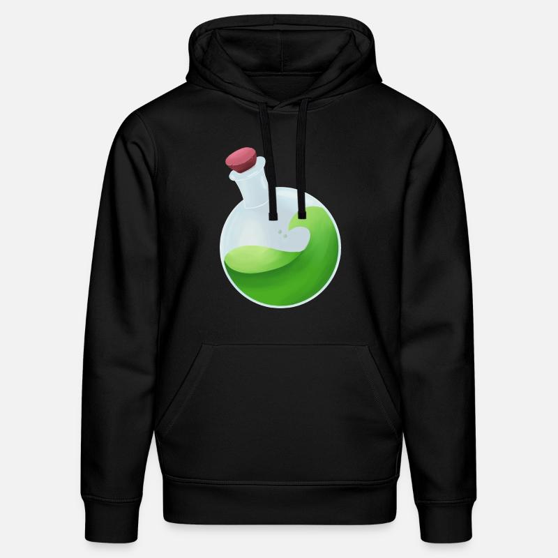 Potion verte - Sweat à capuche bio DRUMMER Stanley/Stella Unisexe - noir