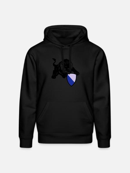 zürich löwe - Stanley/Stella Unisex Bio-Hoodie DRUMMER - Schwarz